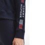 Tommy Hilfiger női kapucnis pulóver UW0UW03587 sötétkék