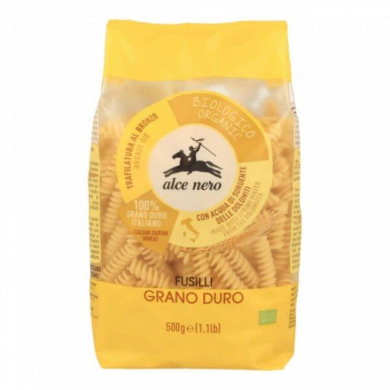 Alce nero bio durum fusilli 500g