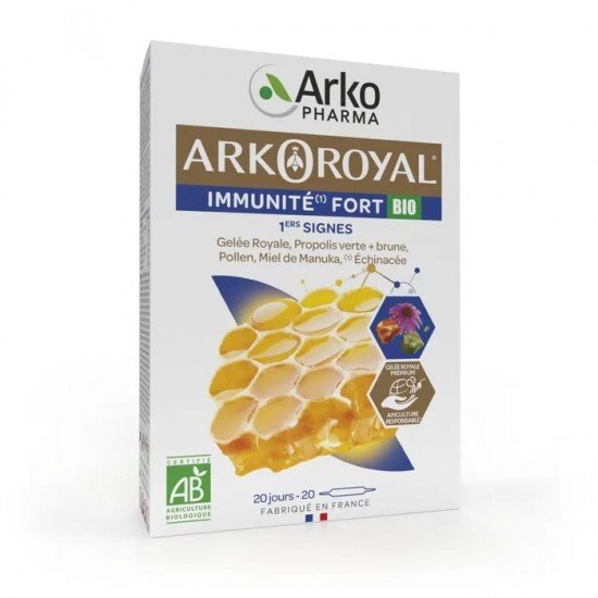 Arkoroyal bio immunité forte ampulla 20db