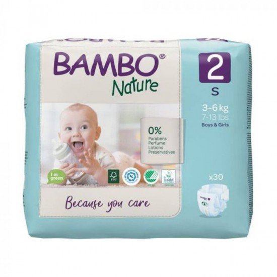 Bambo nature 2 pelenka 30db