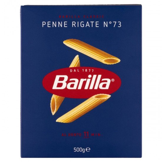 Barilla tészta penne rigate n.73 500g