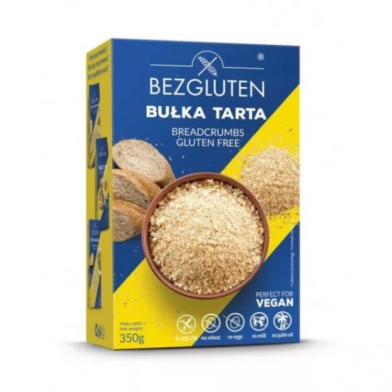 Bezgluten gluténmentes kenyérmorzsa búzakeményítő nélkül 350g