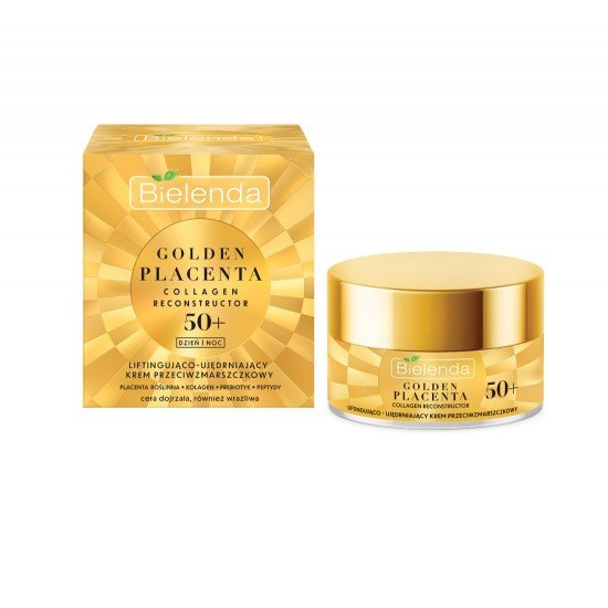 Bielenda Golden Placenta Lifting és feszesítő ránctalanító krém 50+ nappali/éjszakai 50ml