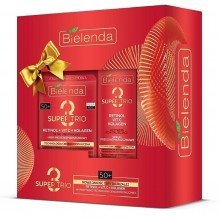 Bielenda SUPER TRIO 3 Retinol + C-vitamin + Kollagén 50+ csomag