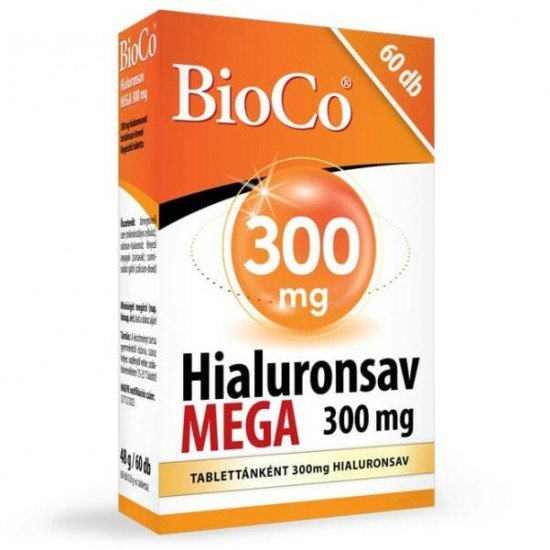 Bioco hialuronsav mega 300mg 60db