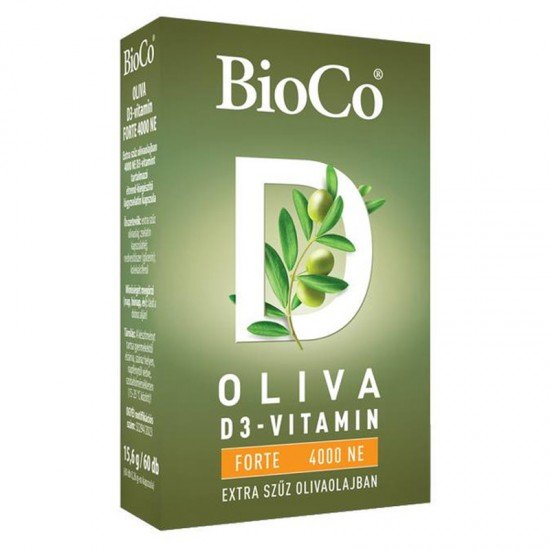 Bioco oliva d-3 vitamin forte 60db