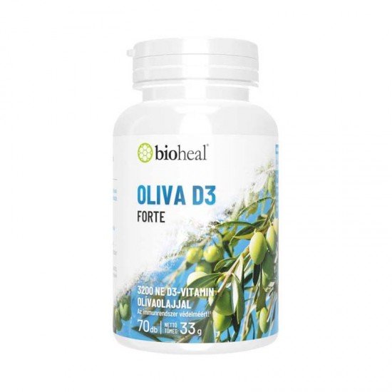 Bioheal oliva d3 forte lágykapszula 70db