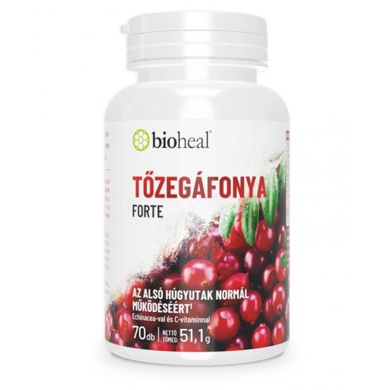 Bioheal tőzegáfonya forte tabletta 70db