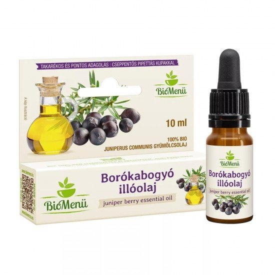 BioMenü BIO BORÓKABOGYÓ illóolaj 10ml