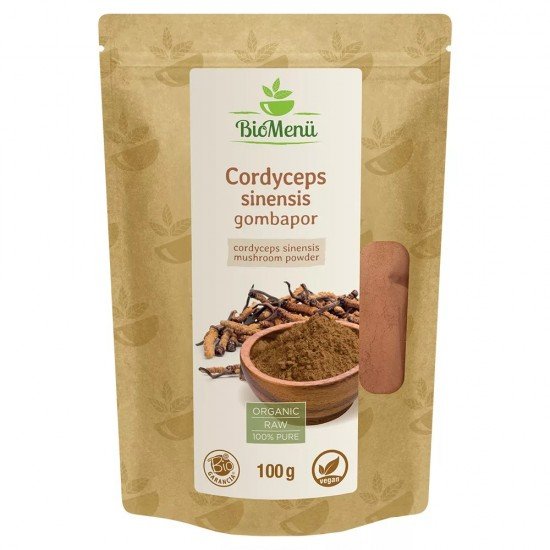 Biomenű bio cordyceps Sinensis gomba por 100g