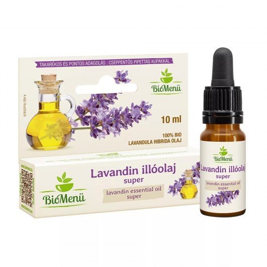 BioMenü BIO LAVANDIN Super illóolaj 10ml