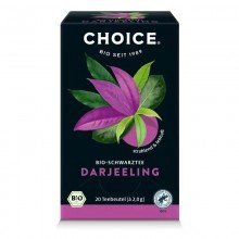 Choice bio fekete tea darjeeling 40g