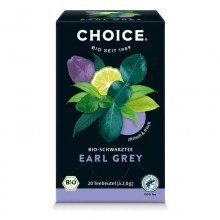 Choice bio fekete tea earl grey 40g