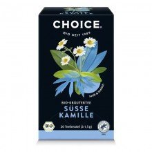 Choice bio gyógynövény tea édes kamilla 30g