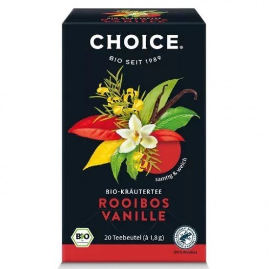 Choice bio rooibos tea vanília 36g