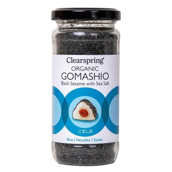 Clearspring bio gomasio fekete szezámsó 100g