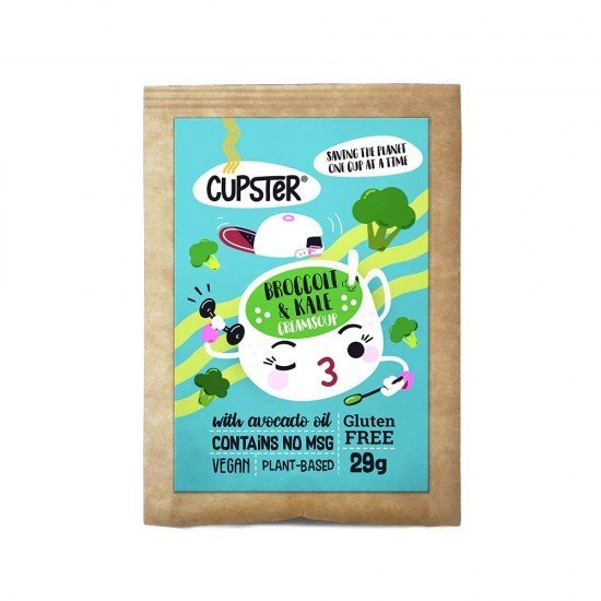 Cupster instant brokkoli-kel krémleves 29g