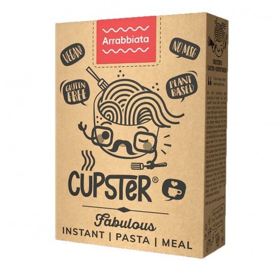 Cupster instant tészta arrabbiata 94g