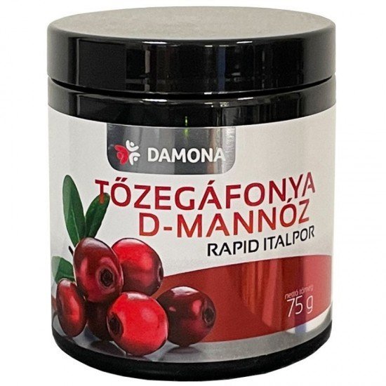 Damona tőzegáfonya d-mannóz rapid 75g