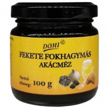 Domi fekete fokhagymás akácméz 100g