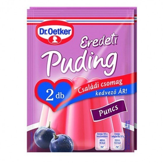 Dr.oetker eredeti puding puncs 2x40g