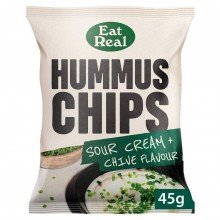 Eat real quinoa chips tejföl-hagyma 40g