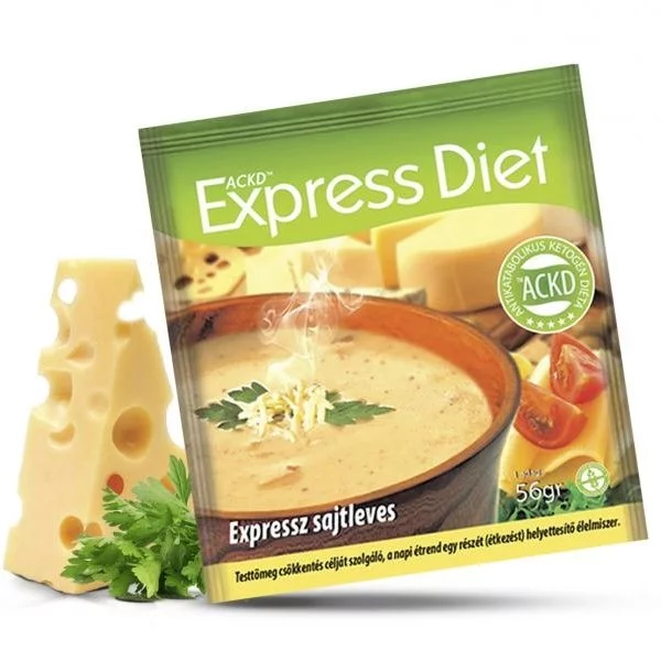 Express termékek: Express diet instant sajtleves 56g ára