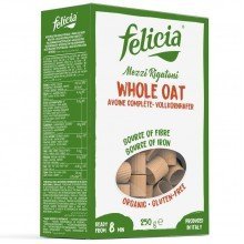 Felicia bio zab mezzi rigatoni tészta 250g