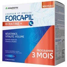 Forcapil Keratin+ Hajerősítő kapszula 180db