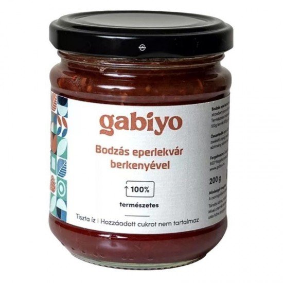 Gabiyo lekvár eper bodzás berkenye 200g