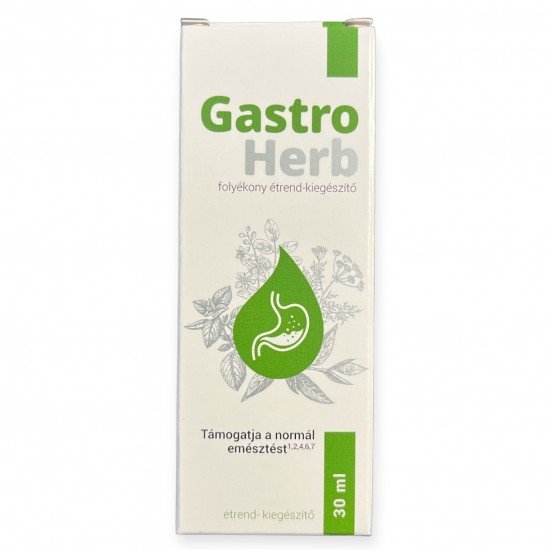 Gastro Herb emésztést támogató folyadék 30ml