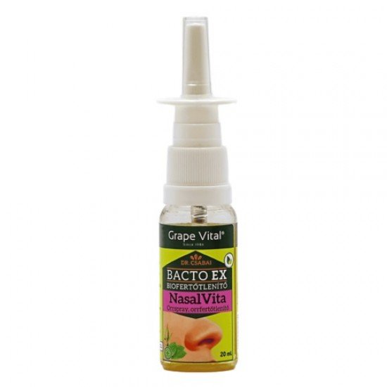 Grape Vital BactoEx Nasal Vita orrfertőtlenítő orrspray 20ml