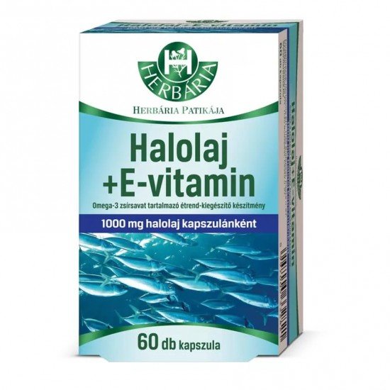 Herbária halolaj omega-3 kapszula 60db