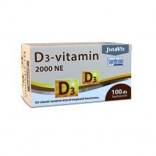 Jutavit d3 vitamin 2000 NE lágykapszula 100db