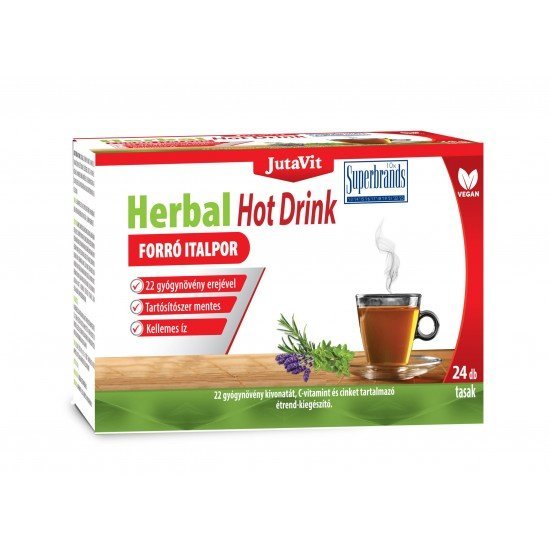 Jutavit herbal hot drink 24db