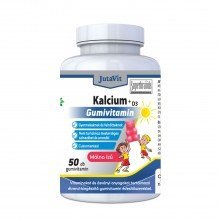 Jutavit kalcium+d3 gumivitamin málna 50db