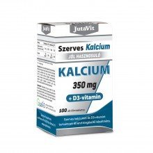 Jutavit szerves kalcium 350mg+d3 vitamin tabletta 100db