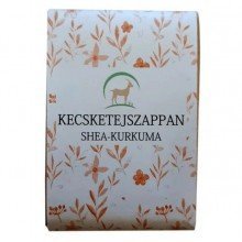 Kecsketej szappan sheavajas-kurkumás 100g