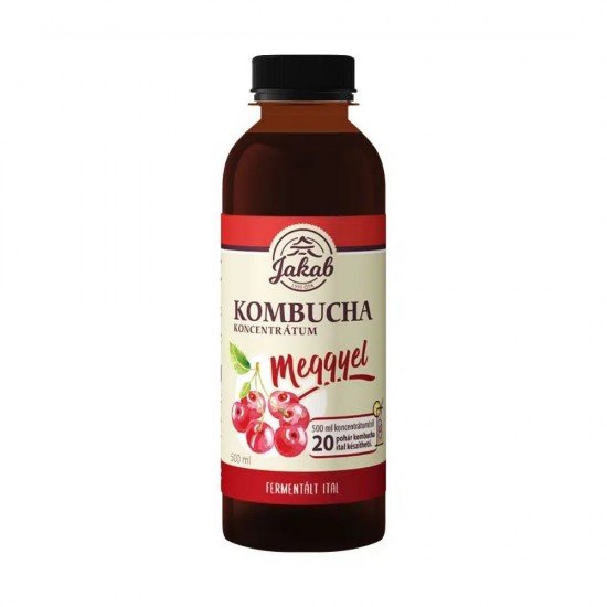 Kombucha tea koncentrátum meggyel 500ml