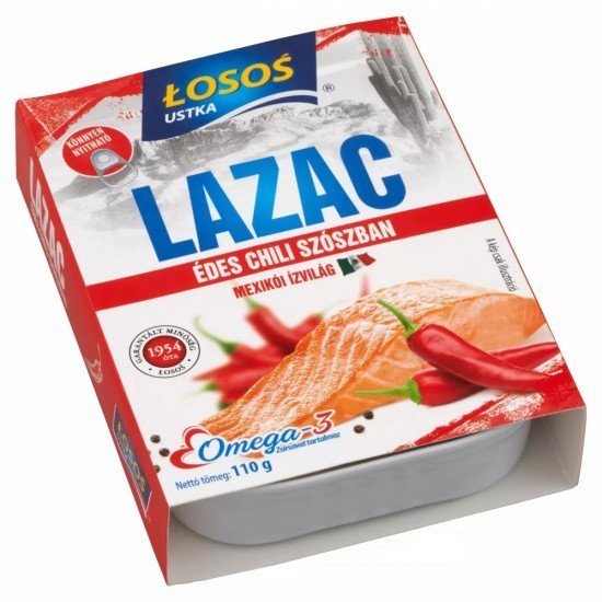 Losos lazac édes chili szószban 110g