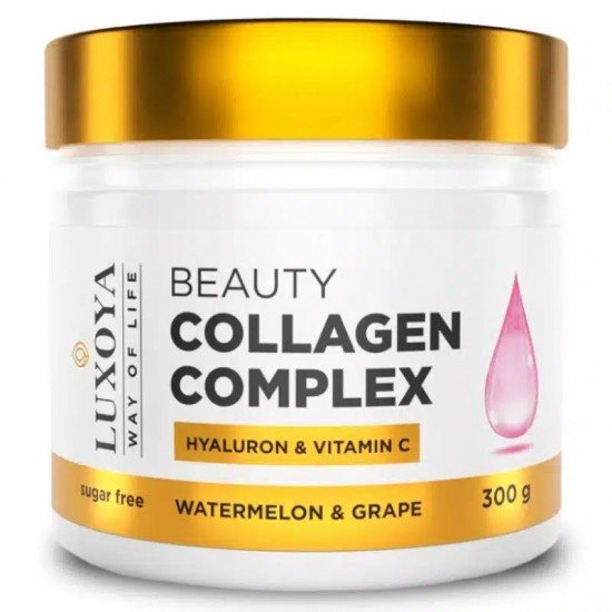 Luxoya Beauty Collagen complex kollagén italpor görögdinnye-szőlő 300g