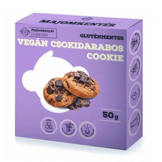 Majomkenyér cookie csokidarabos 50g