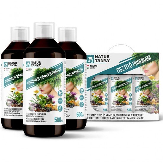 Natur Tanya 60 napos Tisztító Program 3x500ml