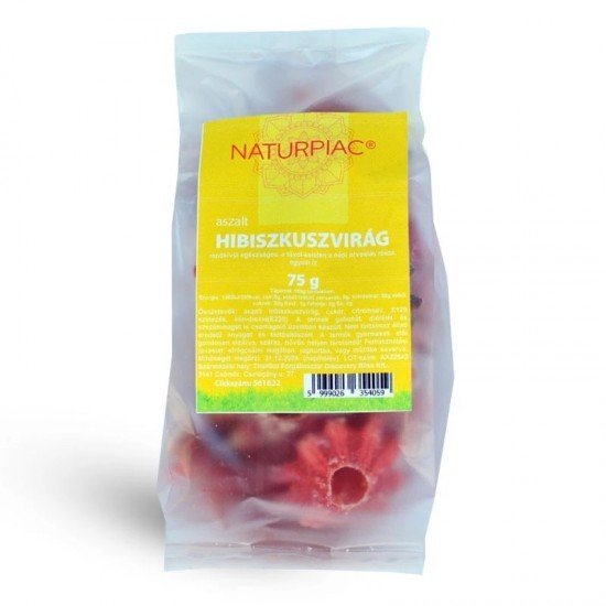 Naturpiac aszalt hibiszkuszvirág 75g