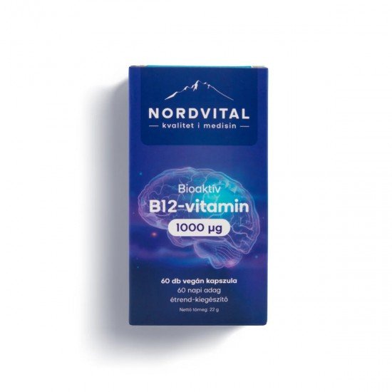 Nordvital b12 vegán kapszula 60db