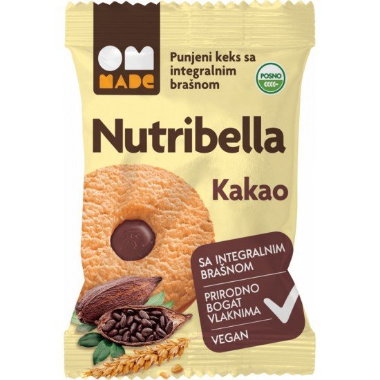 Nutribella tk. keksz kakaó krémes 50g