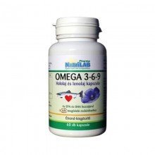 Nutrilab omega 3-6-9 kapszula 90db