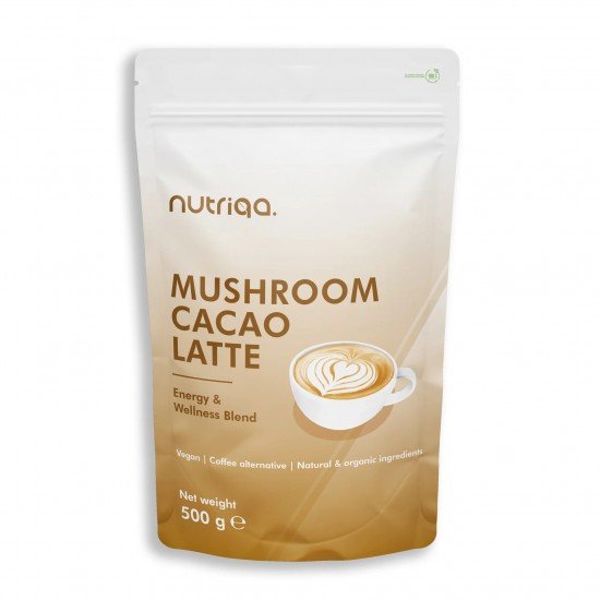 Nutriqa 7-gombamix-kakaó latte bio vegán 500g