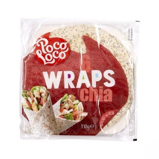 Poco Loco tortilla chia magos 370g