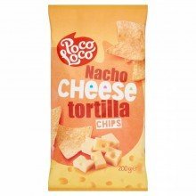 Poco loco tortilla chips sajtos 200g